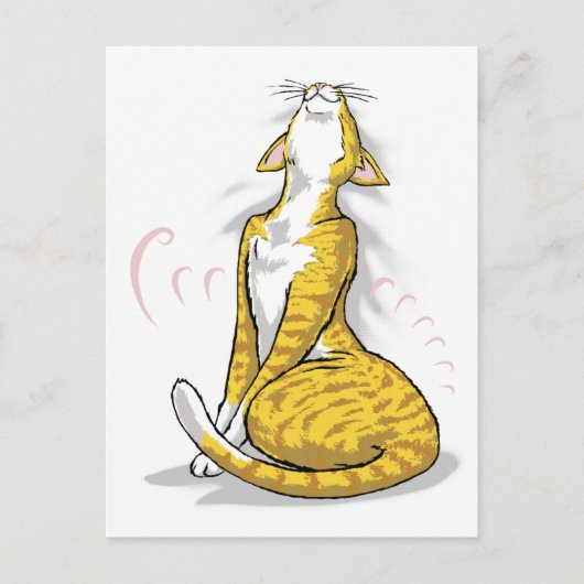 Eine Menge Purr Postkarte (Vorderseite)