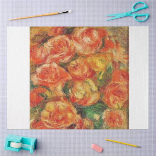 Eine Menge Rose von Renoire Seidenpapier (Basteln)