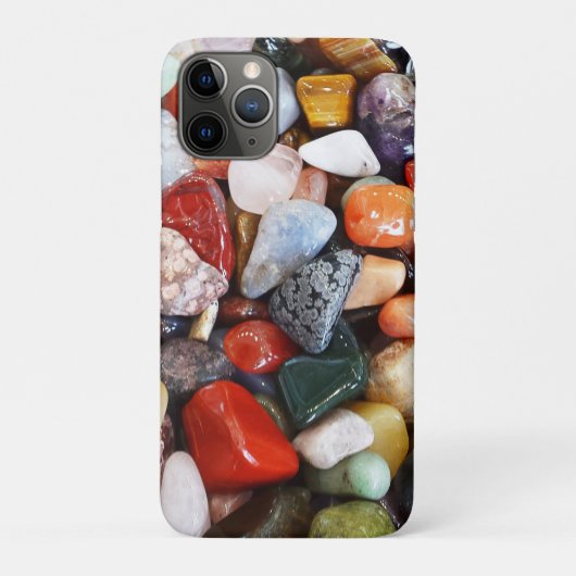 eine Menge schön gefärbter Steine Case-Mate iPhone Hülle (Rückseite)