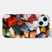 eine Menge schön gefärbter Steine Case-Mate iPhone Hülle (Rückseite (Horizontal))