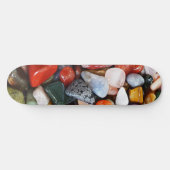 eine Menge schön gefärbter Steine Skateboard (Horizontal)