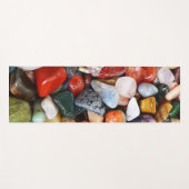 eine Menge schön gefärbter Steine Yogamatte (Vorderseite (Horizontal))