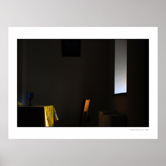 EINE MENGE ÜBER NICHTS Poster (Vorne)