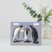 Eine Menschenmenge Postkarte (Stehend Vorderseite)