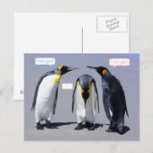 Eine Menschenmenge Postkarte (Vorne/Hinten)