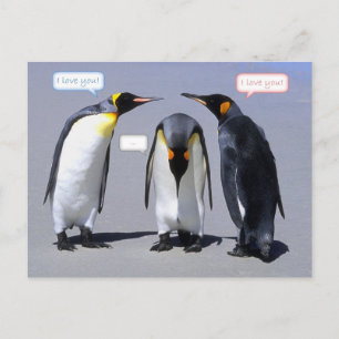 Eine Menschenmenge Postkarte