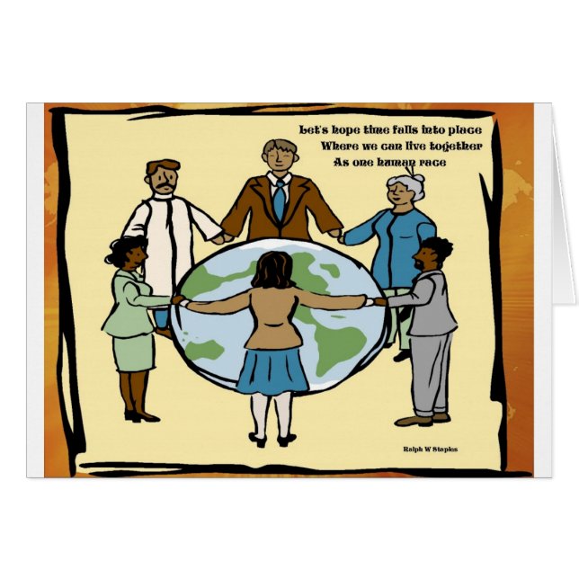 Eine Menschheit (Vorderseite (Horizontal))