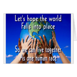 Eine menschliche Rasse