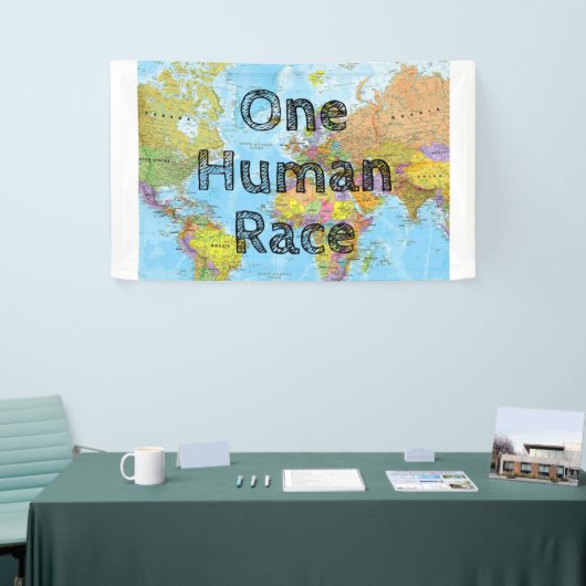 Eine menschliche Rasse Banner (Messeveranstaltung)