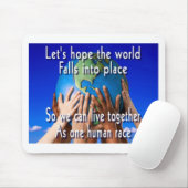 Eine menschliche Rasse Mousepad (Mit Mouse)
