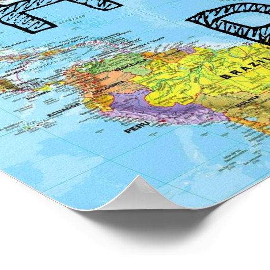 Eine menschliche Rasse Poster (Ecke)