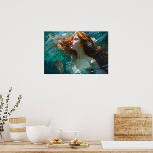 Eine merkwürdige Meerjungfrau Poster (Küche)