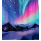 Eine Million Aurora Dreams Duschvorhang (Vorderseite)