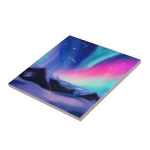 Eine Million Aurora Dreams Keramik Tile Fliese