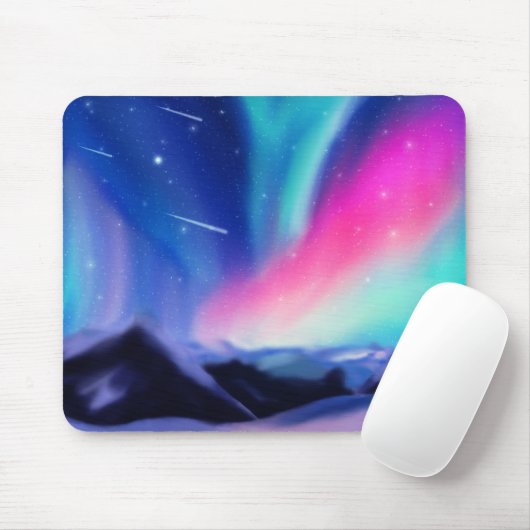 Eine Million Aurora Dreams Mouse Pad Mousepad (Mit Mouse)