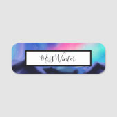 Eine Million Aurora Dreams Name Tag Namensschild (Vorderseite)