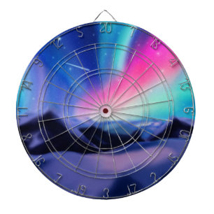 Eine Million Aurora-Träume Dartscheibe