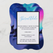 Eine Million Aurora Träume Einladung (Vorne/Hinten)