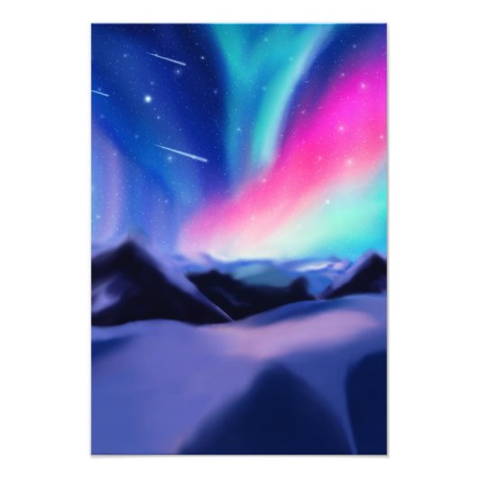 Eine Million Aurora-Träume Fotodruck (Vorne)