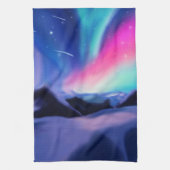 Eine Million Aurora Träume Geschirrtuch (Vertikal)
