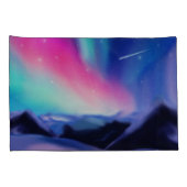 Eine Million Aurora-Träume Kissenbezug (Rückseite-Rechts)