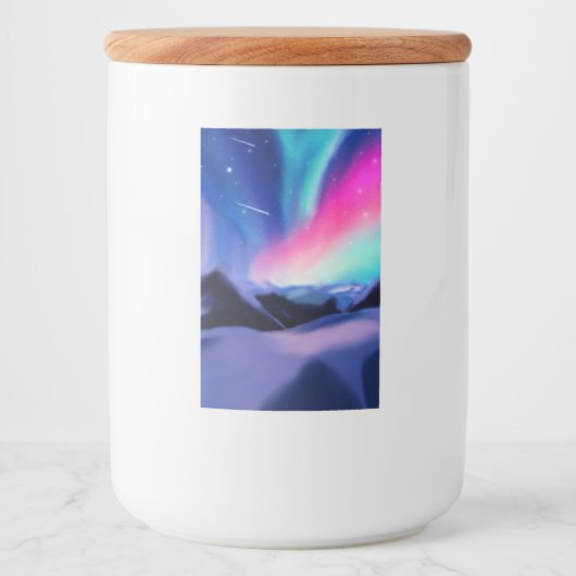 Eine Million Aurora Träume Lebensmitteletikett (Vorderseite)