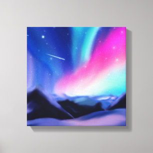 Eine Million Aurora Träume Leinwanddruck