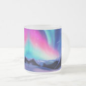 Eine Million Aurora Träume Mattglastasse (VorderseiteRechts)