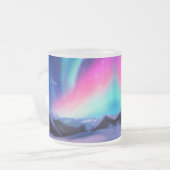 Eine Million Aurora Träume Mattglastasse (Vorderseite Links)