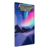 Eine Million Aurora Träume Mini Klemmbrett (Schrägansicht)