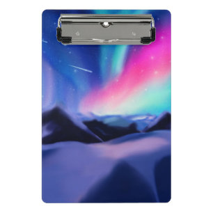 Eine Million Aurora Träume Mini Klemmbrett
