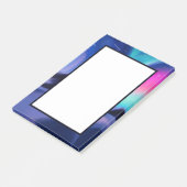 Eine Million Aurora Träume Post-it Klebezettel (angewinkelt)