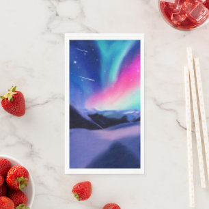 Eine Million Aurora Träume Serviette