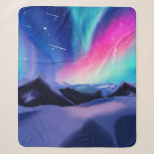 Eine Million Aurora Träume Sherpadecke