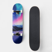 Eine Million Aurora-Träume Skateboard (Vorderseite)
