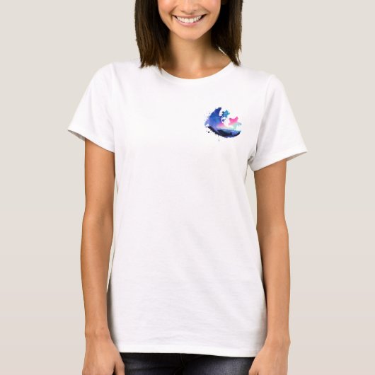 Eine Million Aurora-Träume T-Shirt (Vorderseite)