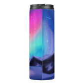 Eine Million Aurora Träume Thermal Tumbler Thermosbecher (Rückseite)