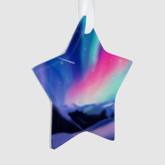 Eine Million Aurora Traumhaft Ornament (Vorderseite)