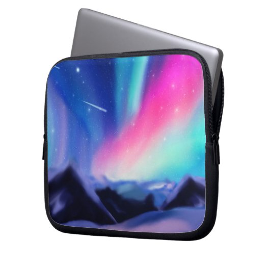 Eine Million Aurora träumt Laptop-Sieb Laptopschutzhülle (Vorderseite Links)