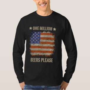 Eine Million Biere Bitte Meme 2024 US-Wahl Die T-Shirt