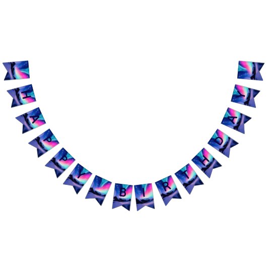 Eine Million Träume - Die Aurora Borealis Wimpelkette (Alle)