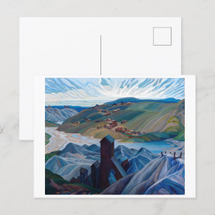 Eine Mine aus Nordsilber   Franklin Carmichael   Postkarte