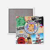 Eine Mini-Montage unter dem Glass Magnet (Vorderseite/Rückseite)