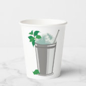 EINE MINTE JULEP PAPIERCUP PAPPBECHER (Rückseite)