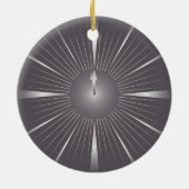 eine Minute Keramikornament (Hinten)