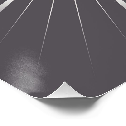 eine Minute Poster (Ecke)