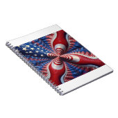 Eine Mischung aus amerikanischer Flagge und Frakta Notizblock (Rechte Seite)