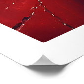 Eine Mischung aus amerikanischer Flagge und Frakta Poster (Ecke)