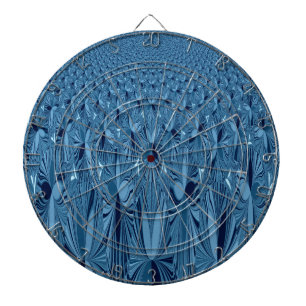 Eine Mischung aus Blau Dartscheibe