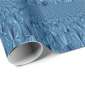 Eine Mischung aus Blau Geschenkpapier (Rolleneckpunkt)